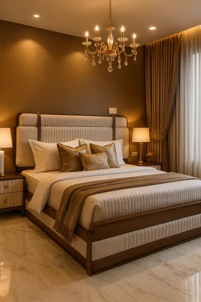 Luxury modern bed